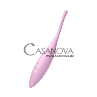 Основне фото Вібратор для клітора Satisfyer Twirling Joy рожевий 18,5 см