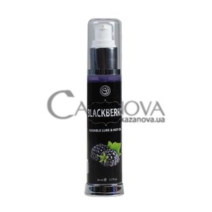 Основное фото Ароматизированный лубрикант с согревающим эффектом Secret Play Hot Effect Kissable Lubricant Blackberry 50 мл