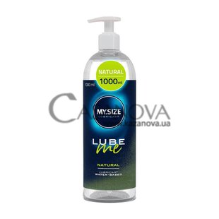 Основное фото Лубрикант на водной основе My.Size Lube Me Natural 1000 мл