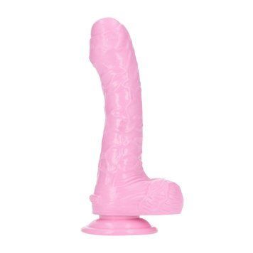 Основне фото Реалістичний фалоімітатор з ароматом жувальної гумки Toyz4lovers Delicious Dildo рожевий 18,5 см