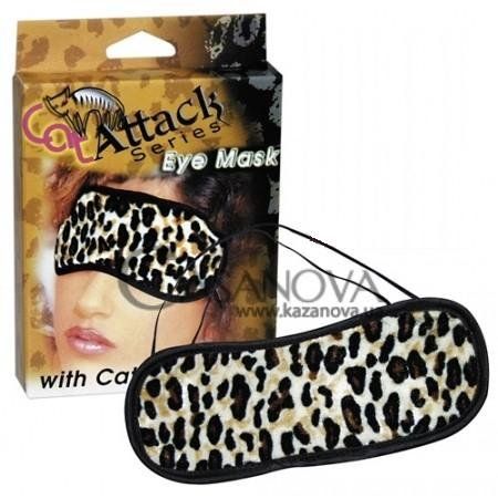 Основное фото Маска Cottelli Collection Cat Attack Eye Mask леопардовая