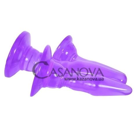 Основное фото Набор анальных пробок Wendy Williams' Anal Trainer фиолетовый 3 шт
