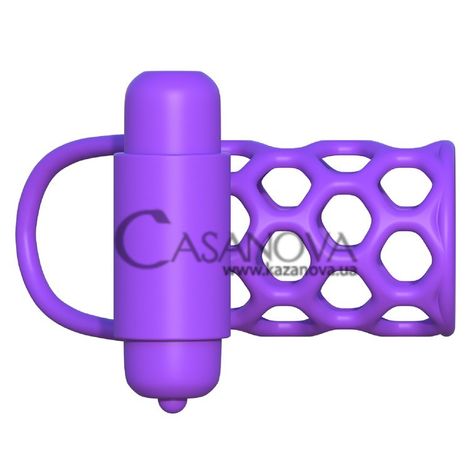 Основне фото Вібронасадка Vibrating Couples Cage фіолетова