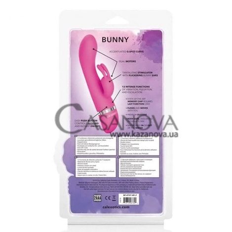 Основне фото Rabbit-вібратор Foreplay Frenzy Bunny рожевий 19,1 см