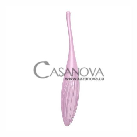 Основне фото Вібратор для клітора Satisfyer Twirling Joy рожевий 18,5 см