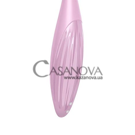 Основне фото Вібратор для клітора Satisfyer Twirling Joy рожевий 18,5 см