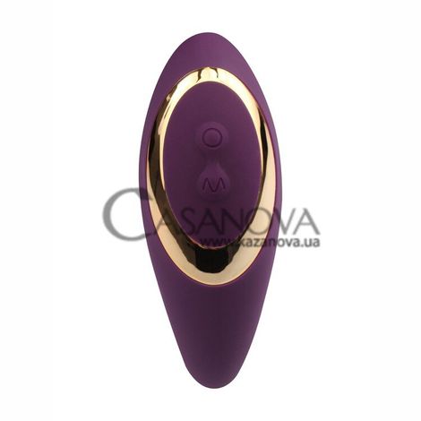 Основное фото Вагинально-клиторальный вакуумный вибратор Didi Double Orgasm фиолетовый 13,8 см