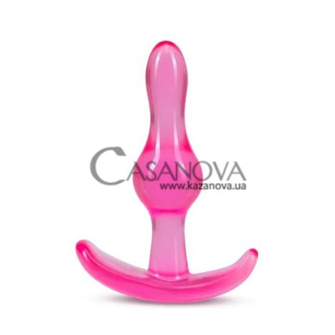 Основне фото Анальна пробка B Yours Curvy Anal Plug рожева 8,9 см