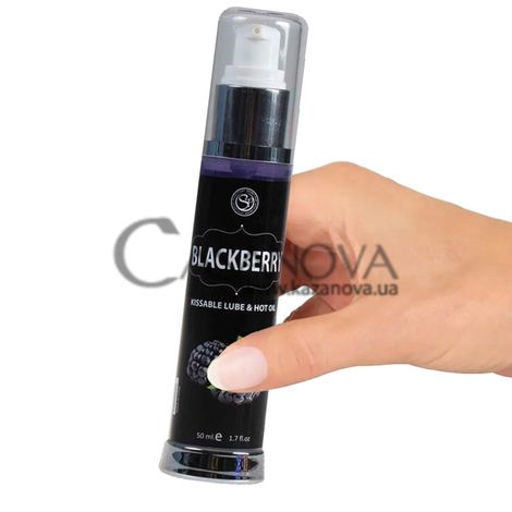 Основное фото Ароматизированный лубрикант с согревающим эффектом Secret Play Hot Effect Kissable Lubricant Blackberry 50 мл