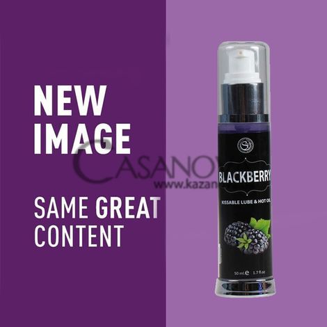 Основное фото Ароматизированный лубрикант с согревающим эффектом Secret Play Hot Effect Kissable Lubricant Blackberry 50 мл