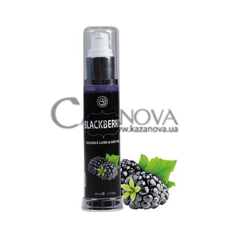 Основное фото Ароматизированный лубрикант с согревающим эффектом Secret Play Hot Effect Kissable Lubricant Blackberry 50 мл