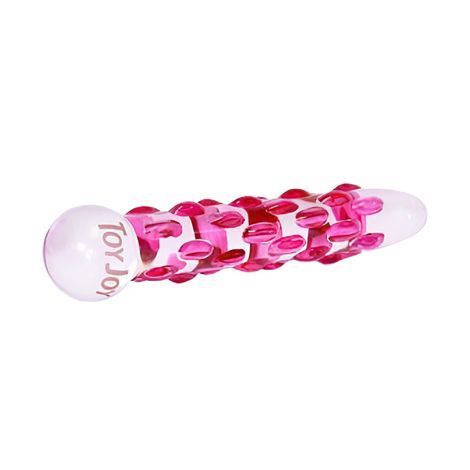 Основное фото Фаллоимитатор из стекла Glass Worxx Diamond Dazzler Pink 17 см