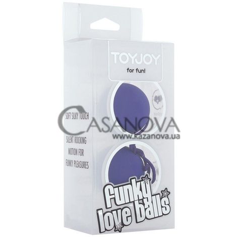 Основное фото Вагинальные шарики Funky Love Balls фиолетовые