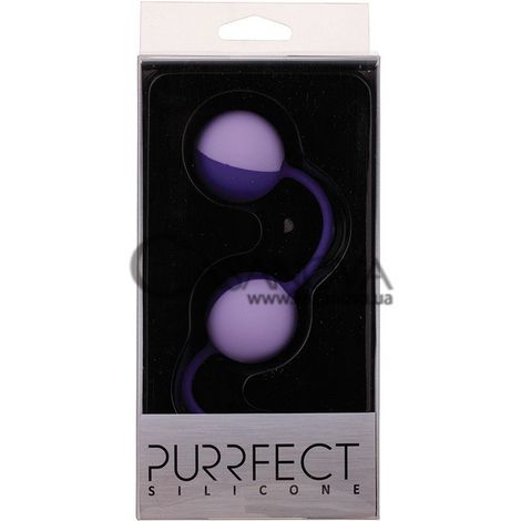 Основне фото Вагінальні кульки Purrfect Silicone фіолетові