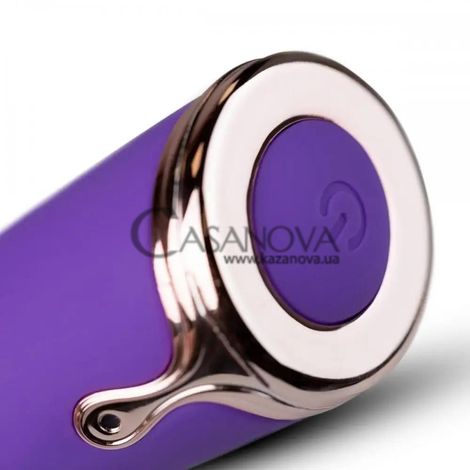 Основное фото Вибратор EasyToys Royals The Dutchess Thumping Vibrator фиолетовый 20 см