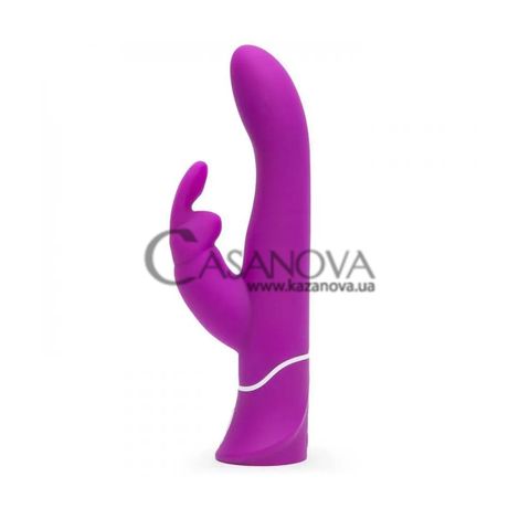 Основное фото Вибратор-кролик Happy Rabbit Curve Thrusting фиолетовый 25,4 см