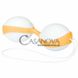 Додаткове фото Вагінальні кульки Gym Balls Duo біло-жовті