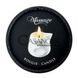Додаткове фото Масажна свічка Plaisirs Secrets Bougie Massage Candle Pomegranate гранат 80 мл