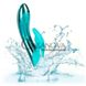 Дополнительное фото Rabbit-вибратор DazzLED Brilliance голубой 19,1 см