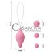 Додаткове фото Вагінальна кулька Sexual Exercise Ball рожева