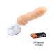 Дополнительное фото Реалистичный вибратор на присоске Chisa Novelties Real Touch XXX Adjustability Pitch Dildo 7.5" телесный 25,5 см