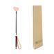 Дополнительное фото Шлёпалка Liebe Seele Dark Candy Pink Vegan Leather Riding Crop with Heart Shape Tip розовое золото