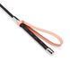Дополнительное фото Шлёпалка Liebe Seele Dark Candy Pink Vegan Leather Riding Crop with Heart Shape Tip розовое золото