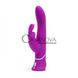 Дополнительное фото Вибратор-кролик Happy Rabbit Curve Thrusting фиолетовый 25,4 см