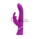 Дополнительное фото Вибратор-кролик Happy Rabbit Curve Thrusting фиолетовый 25,4 см