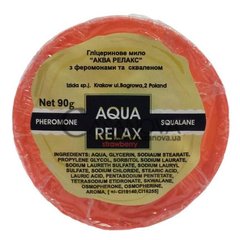 Основное фото Мыло с феромонами Aqua Relax клубника 90 г