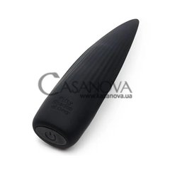 Основне фото Вібратор для клітора Sensation Flickering Tongue Vibrator чорний 11,2 см