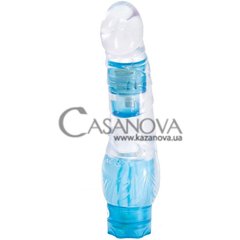 Основное фото Вибратор Jelly Superior Armadillo голубой 19 см