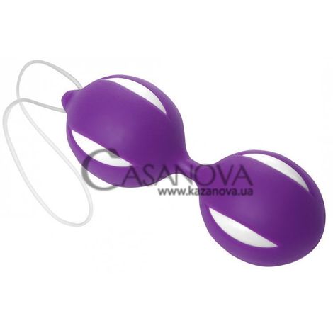 Основне фото Вагінальні кульки Essensual Silicone Kegel Balls фіолетові