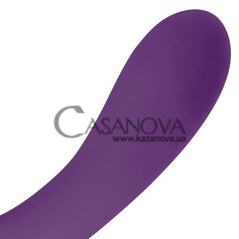 Основное фото Вибратор для точки G Vibratissimo G-vibrator фиолетовый 20 см