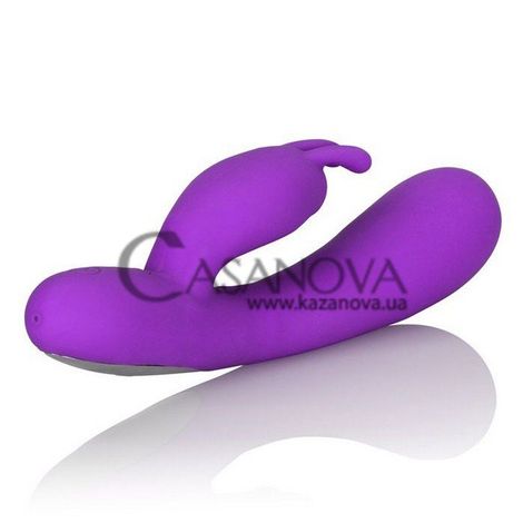 Основное фото Rabbit-вибратор Embrace Massaging Rabbit пурпурный 12,7 см
