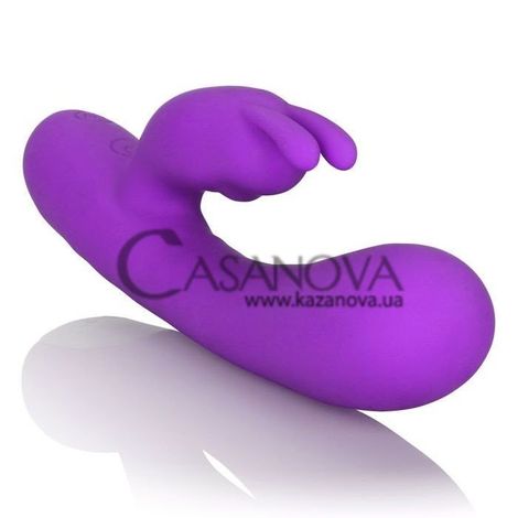 Основне фото Rabbit-вібратор Embrace Massaging Rabbit пурпурний 12,7 см