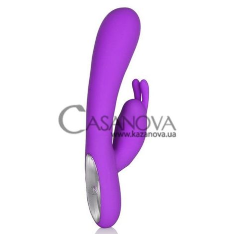 Основне фото Rabbit-вібратор Embrace Massaging Rabbit пурпурний 12,7 см