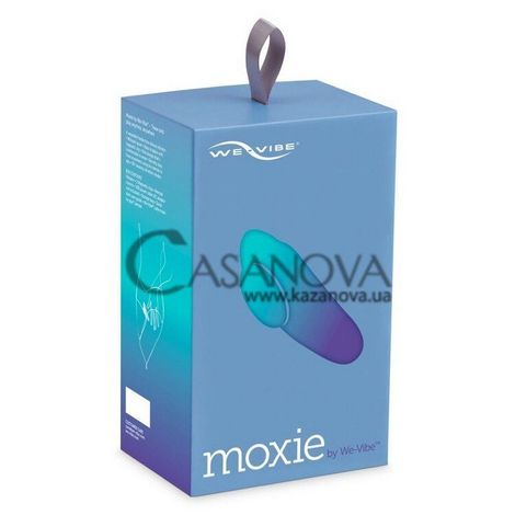 Основное фото Клиторальный вибратор We-Vibe Moxie голубой 9,2 см