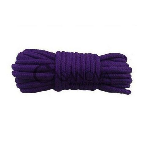 Основне фото Мотузка для бондажа Bondage Rope фіолетова 10 м