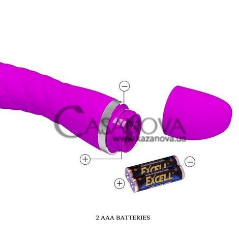 Основное фото Вибратор для точки G Pretty Love Truda фиолетовый 18,8 см