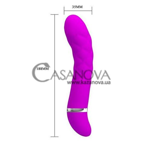 Основное фото Вибратор для точки G Pretty Love Truda фиолетовый 18,8 см