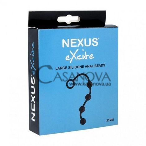 Основное фото Анальные шарики Nexus Excite Large Anal Beads чёрные