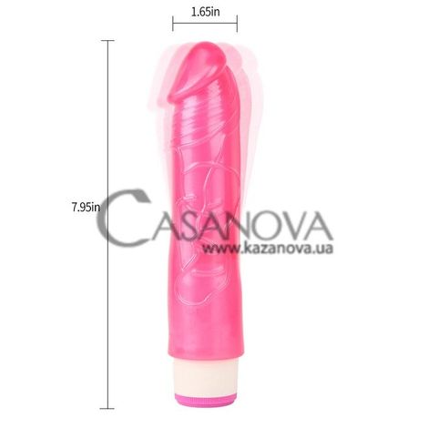 Основное фото Вибратор Sexy Whopper-Pink розовый 20,2 см