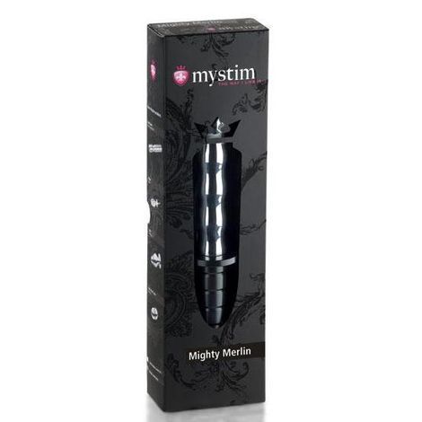 Основное фото Электростимулятор Mystim Mighty Merlin серебристый 25 см