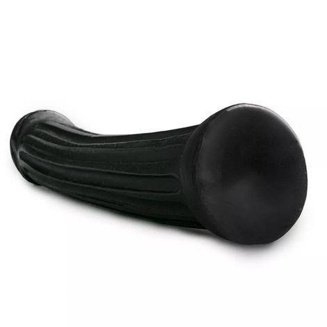 Основное фото Фаллоимитатор All Black XXL Dildo Large Dildo With Deep Grooves чёрный 31 см