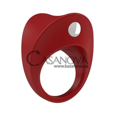Основное фото Кольцо с вибрацией на пенис OVO B11 красное