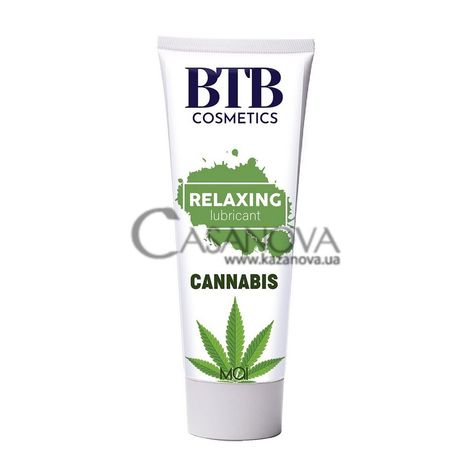 Основне фото Лубрикант на водній основі BTB Cannabis Relaxing Lubricant 100 мл