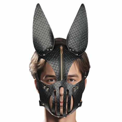 Основное фото Маска кролика Lovetoy Rebellion Reign Dark Bunny Mask чёрная