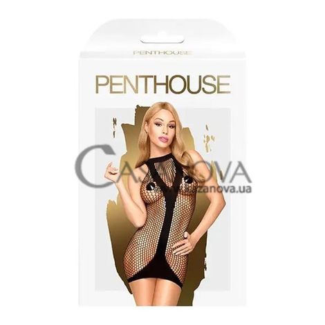 Основное фото Платье-сетка Penthouse Ride or Die чёрное