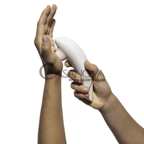 Основное фото Вакуумный клиторальный стимулятор Womanizer Premium 2 серый 15,5 см